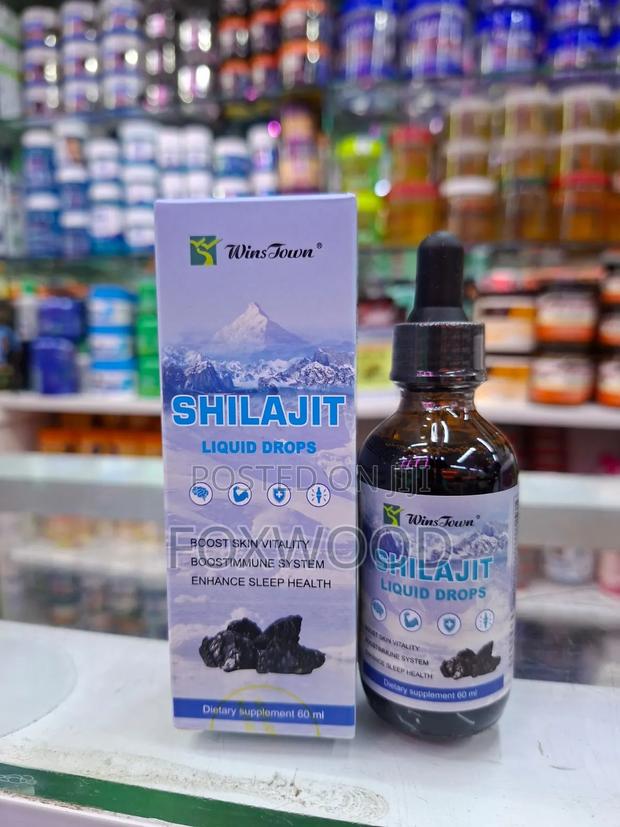 Shilajit Liquid Drops Dietary Supplement. - main view