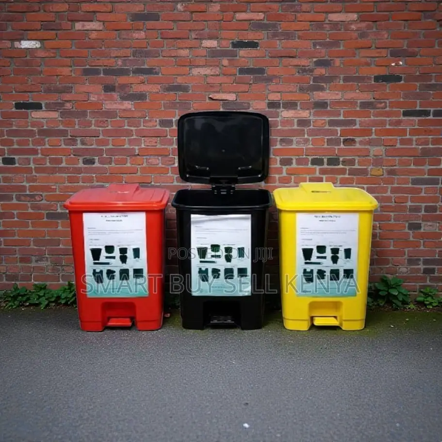 Hard Gauge Plastic 30l Waste Bin for Home, Office Restaurants