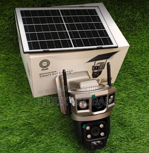 V380 Pro Solar Powered Wifi Camera Wide View
