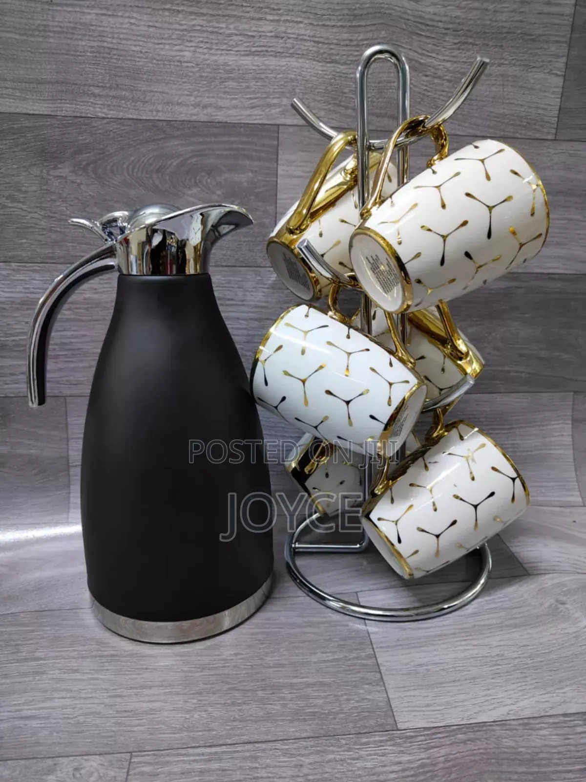Gold Marble Tea Set Combo