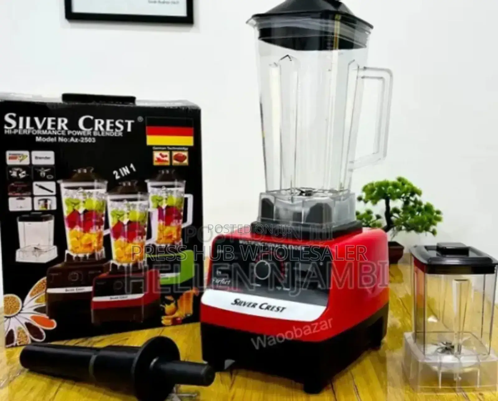 Silver Crest Sc-1589 Multifunctional Commercial Blender. : ;
