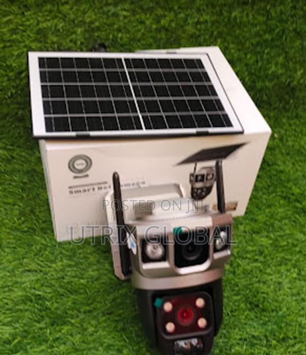 V380 Pro Solar Powered Dual Lens Wifi Camera Reliable