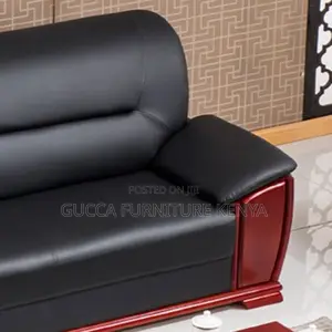 Executive Leather Office Sofa Set