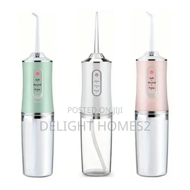 Rechargeable Portable Oral Care Irrigator With 4 Nozzles_cej