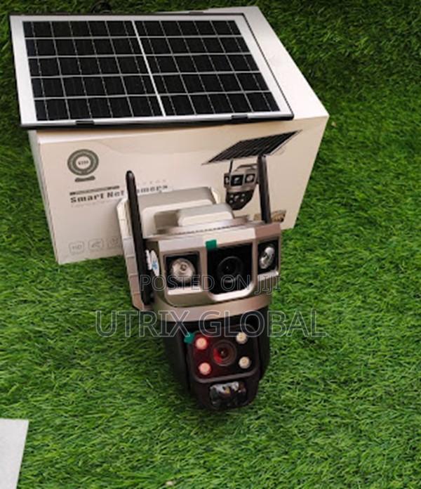 V380 Pro Dual Camera Solar Wifi Ptz Camera Hd