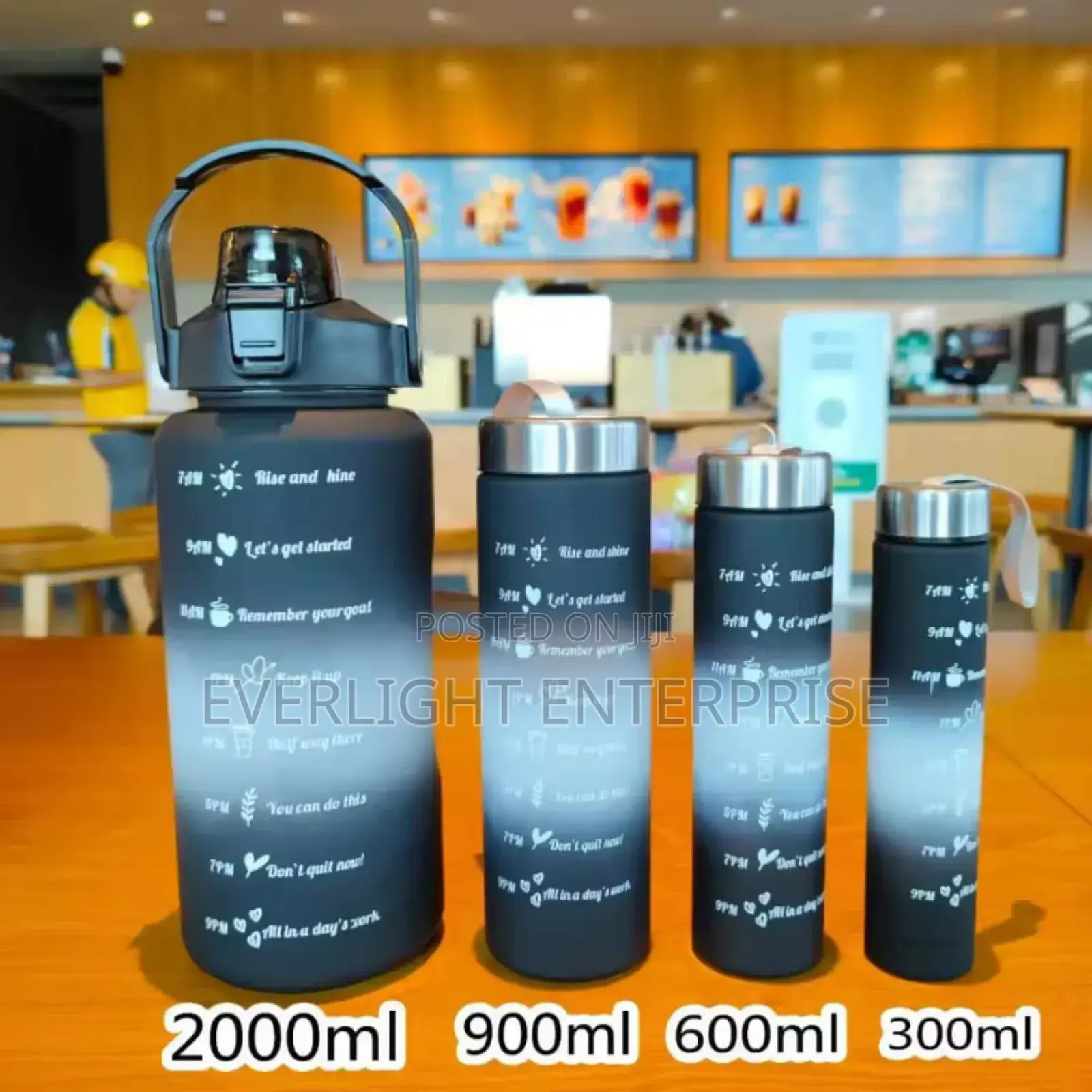 4 PCS Water Bottle Set