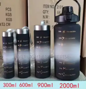 4 PCS Water Bottle Set
