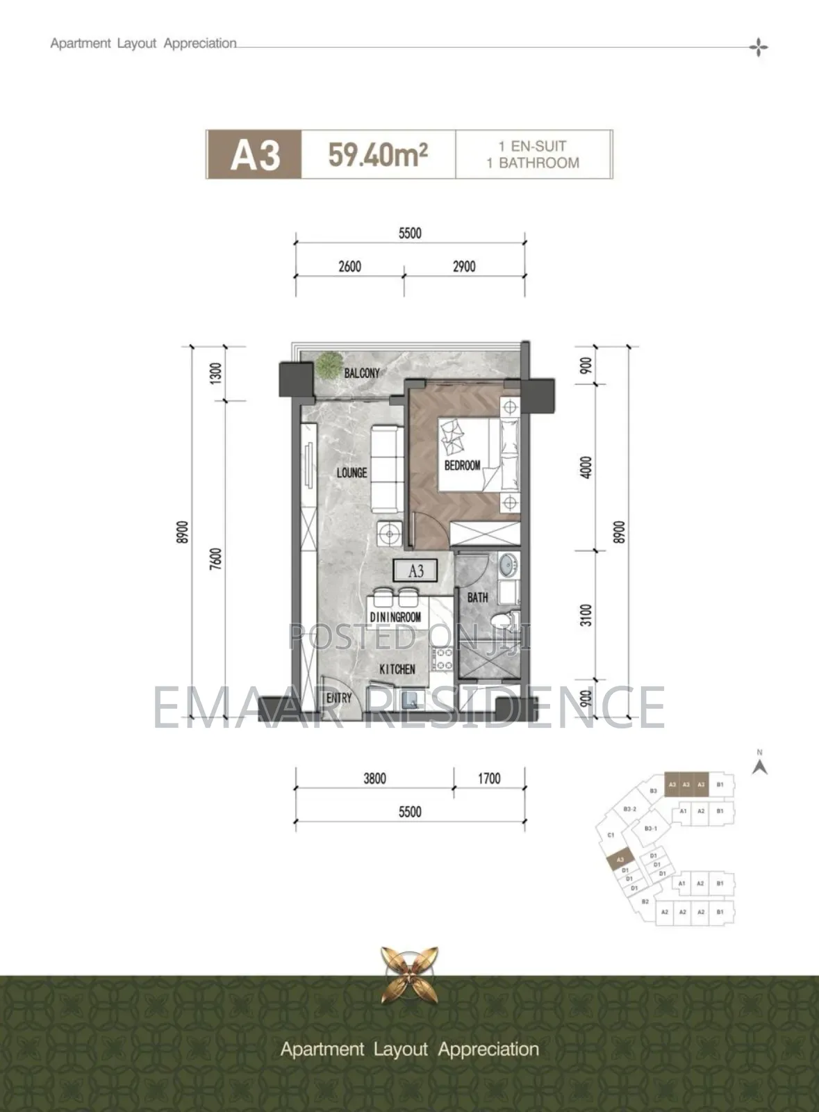 3bdrm Apartment In Westlands For Sale