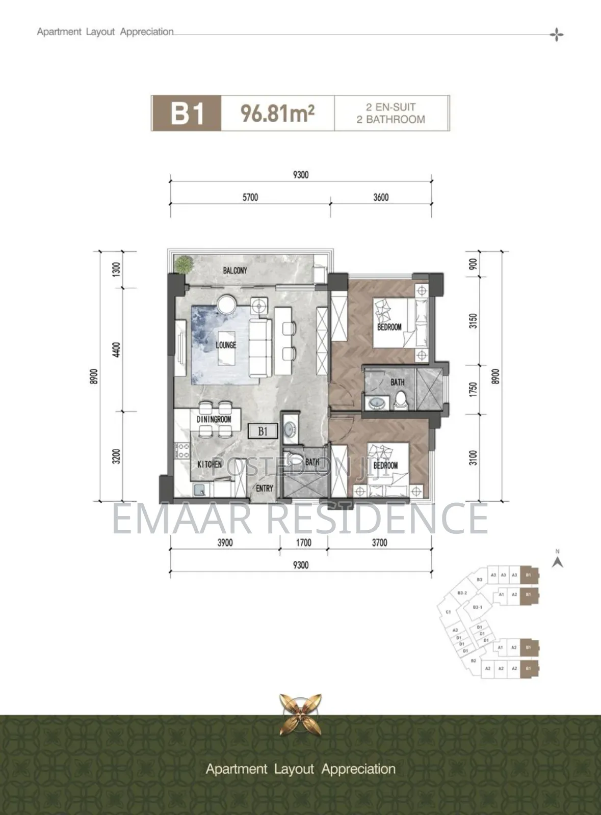 3bdrm Apartment In Westlands For Sale