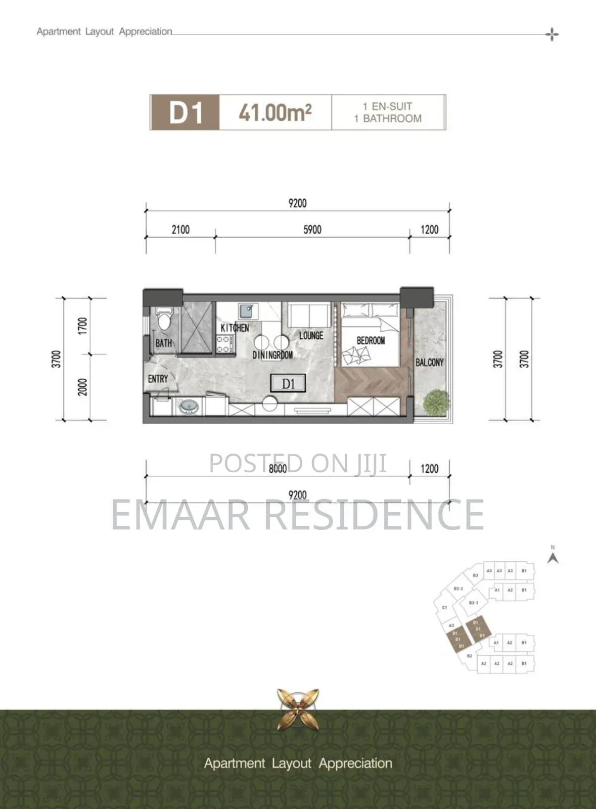 3bdrm Apartment In Westlands For Sale