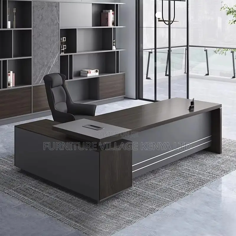 Office Tables: 1.8 Meters L-shaped Executive Desk