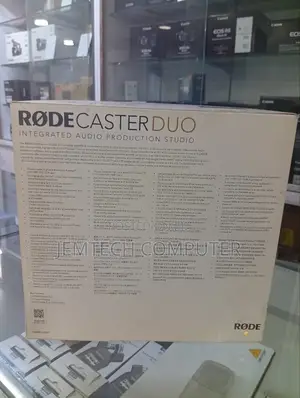 Rode Rodecaster Duo Integrated Audio Production Studio (Black)