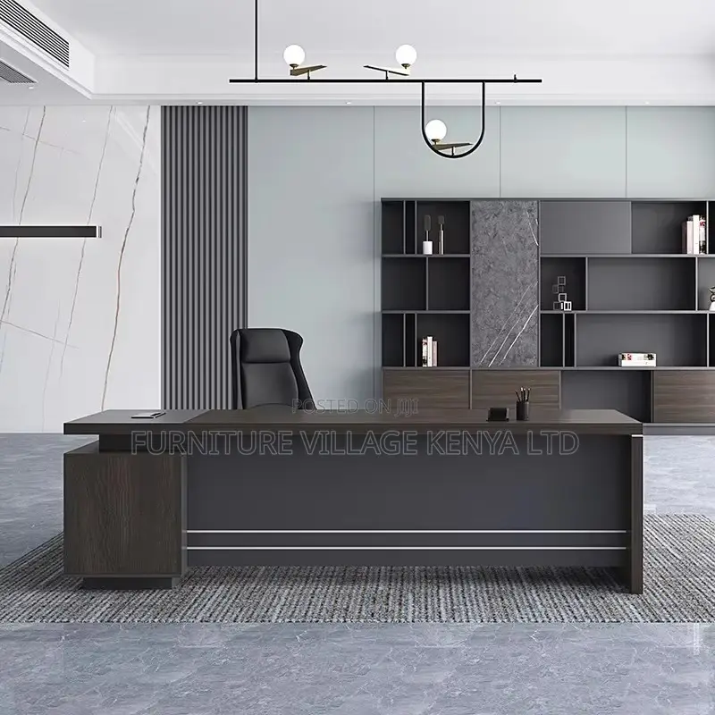 Office Tables: 1.8 Meters L-shaped Executive Desk