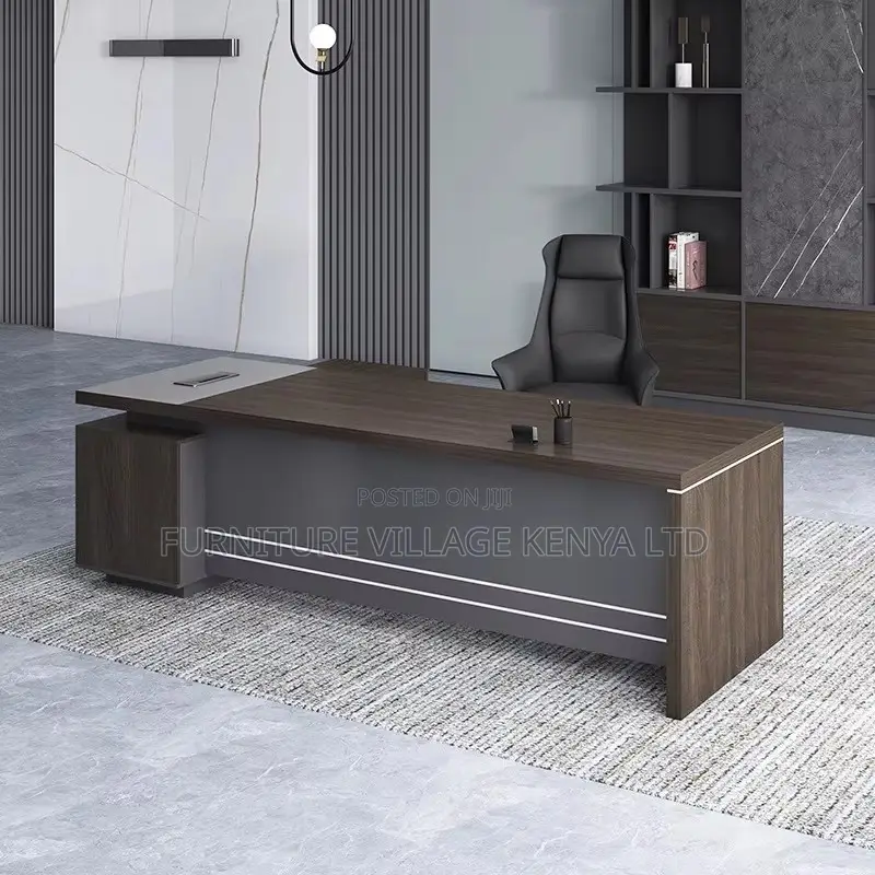 Office Tables: 1.8 Meters L-shaped Executive Desk