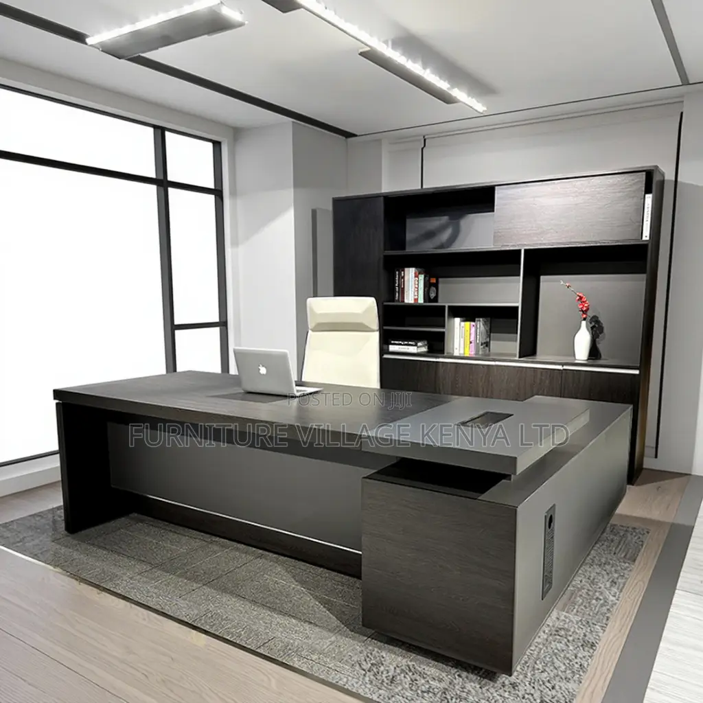 Office Tables: 1.8 Meters L-shaped Executive Desk