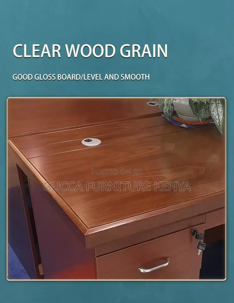 1.4 Meters Executive Office Desk With Drawers