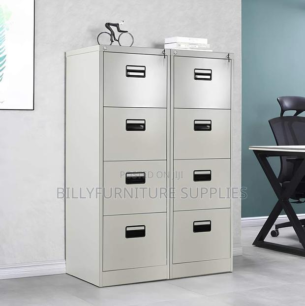4 Drawers Metallic Cabinet - main view