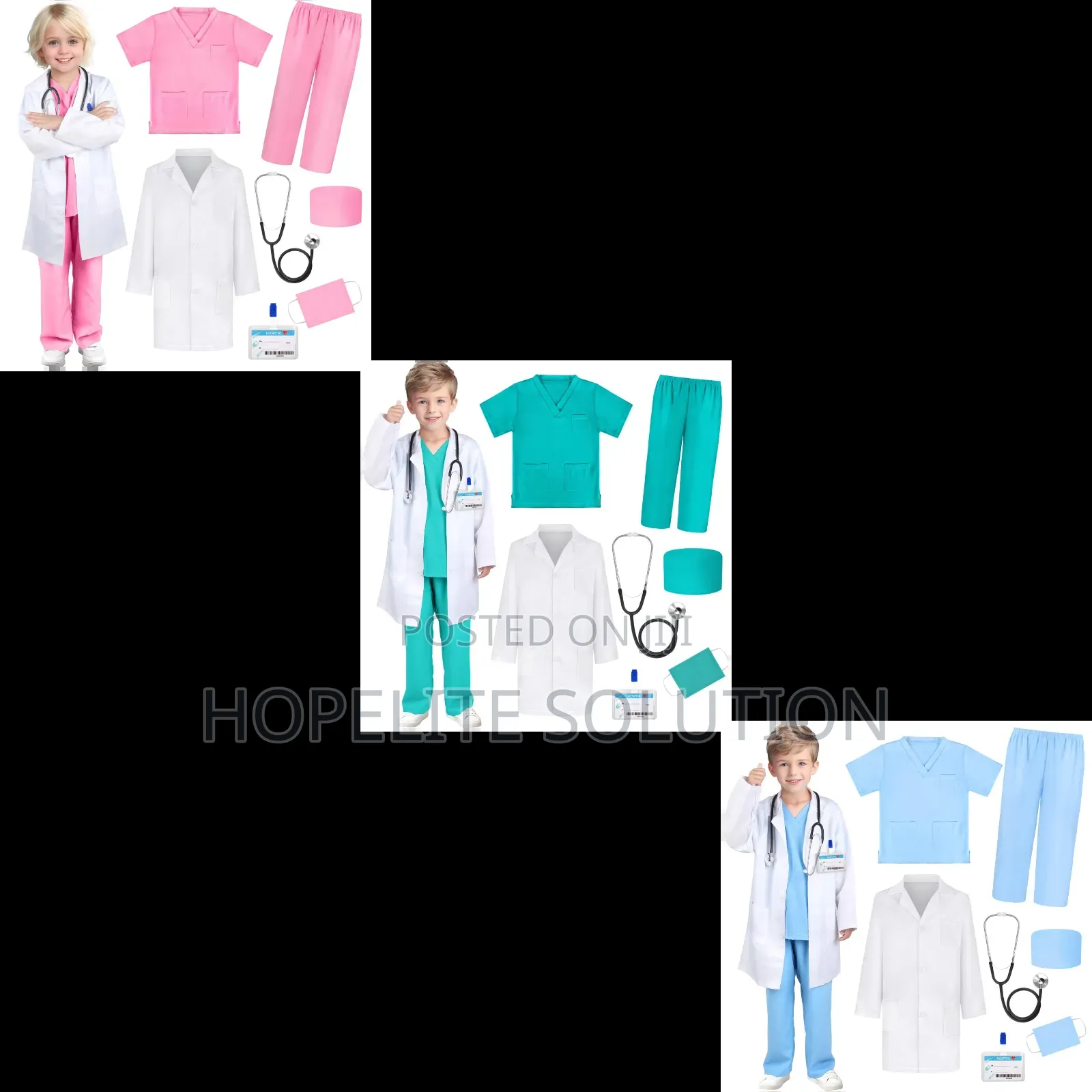 Professional Children Doctors Costume