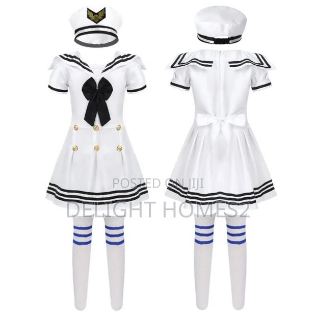 Marine Hostess Host Sailor Cosplay Costume_tt - main view
