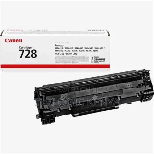 Original Canon 728 Black Toner Cartridge