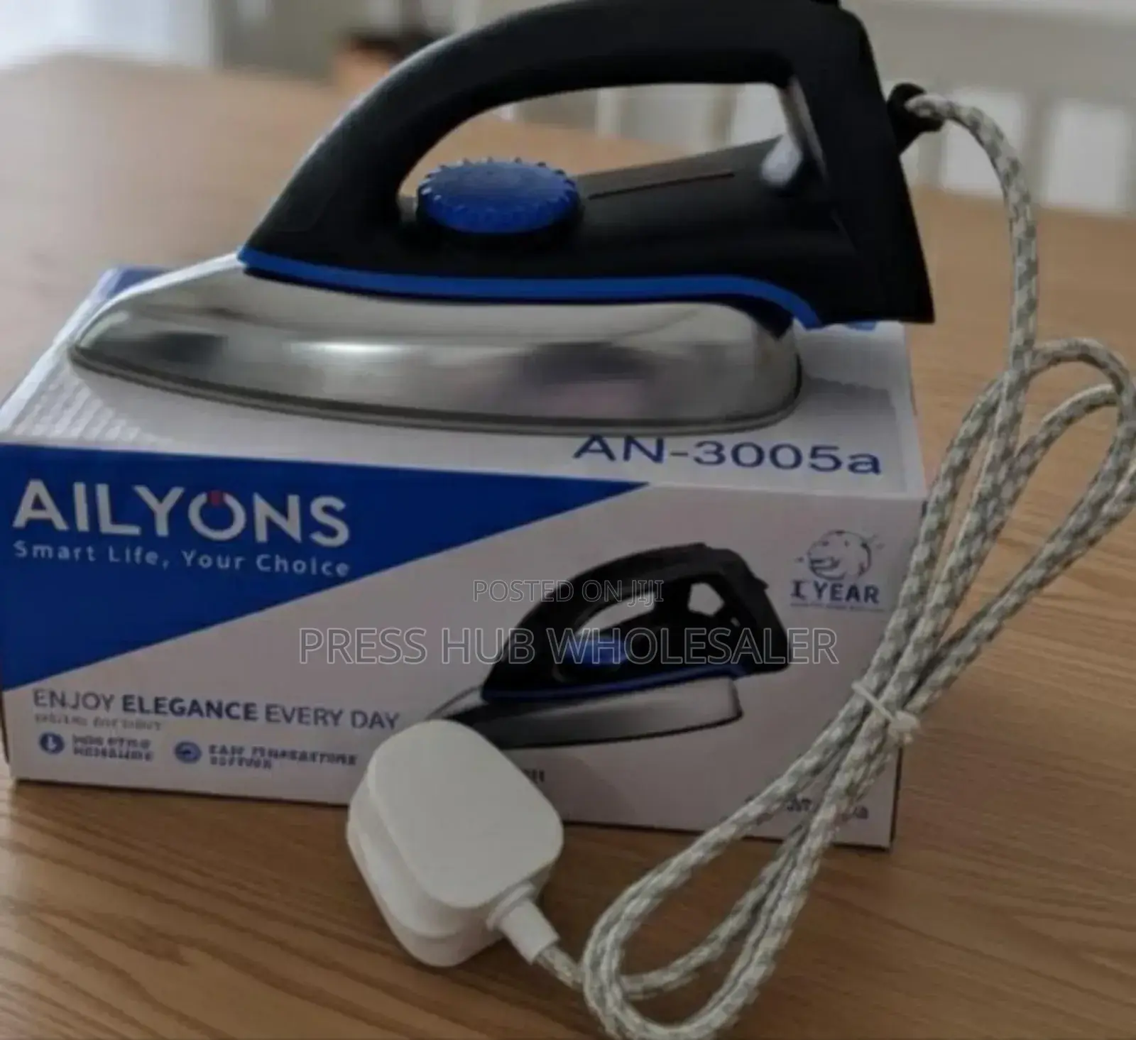 Ailyons 3005a Dry Iron Box."