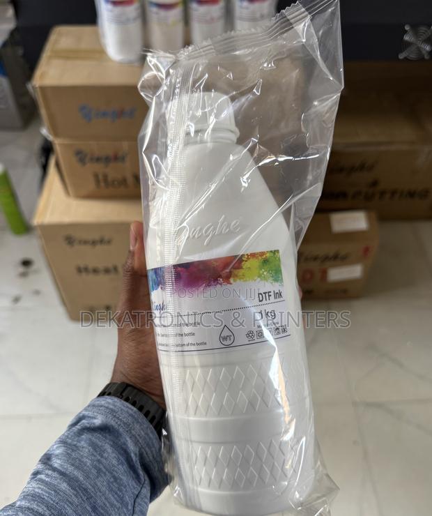 Yinghe 1 Litre Xp600 White DTF Ink - main view
