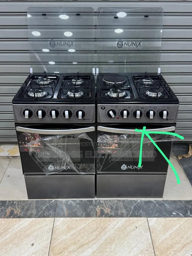 Nunix 50*55 Standing Cooker With Electric Oven