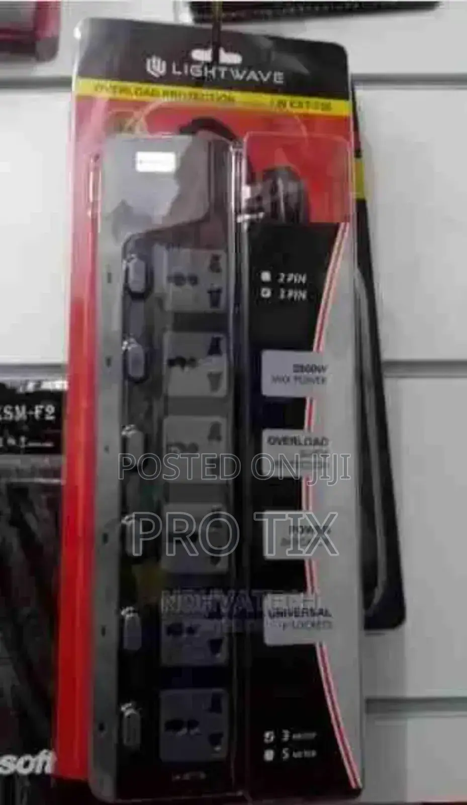 Lightwave Socket Cable 6ways Lw Ext-754
