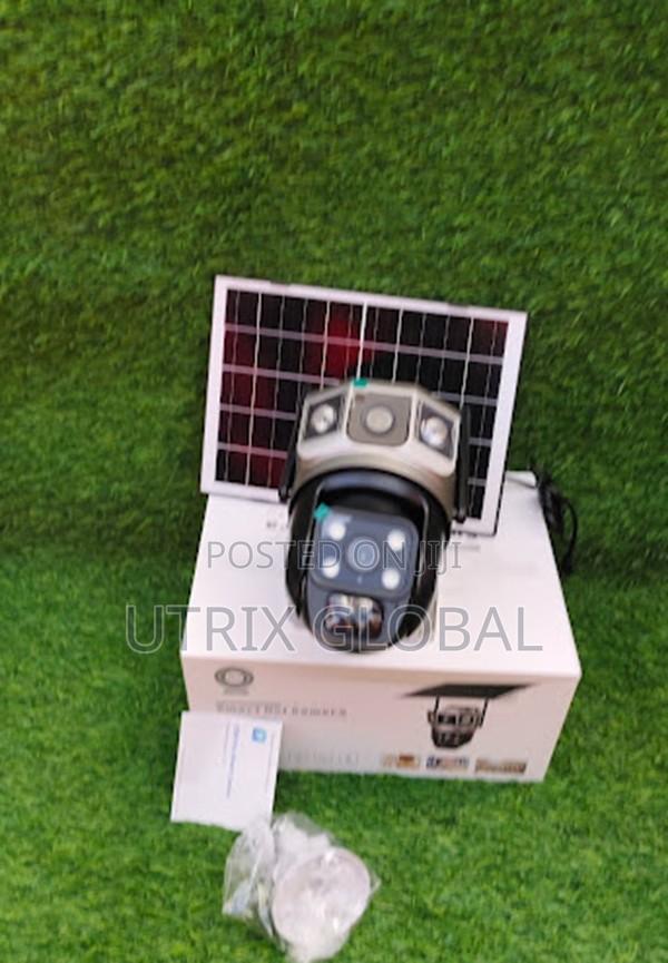V380 Pro Dual Camera Solar Wifi Cctv Easy Setup