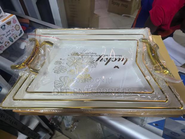 3 PCS Acrylic Lucky Tray