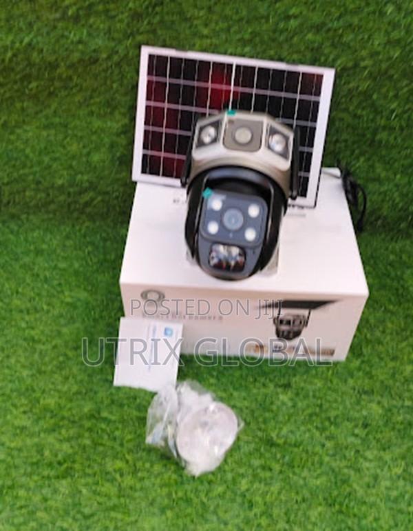 V380 Pro Dual Lens Solar Wifi Camera Advanced Security