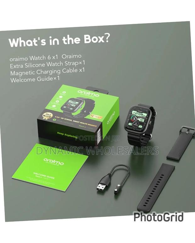 *New Product *Oraimo Watch 6 Osw-807 2.04" TFT Ip68 Smart Watch