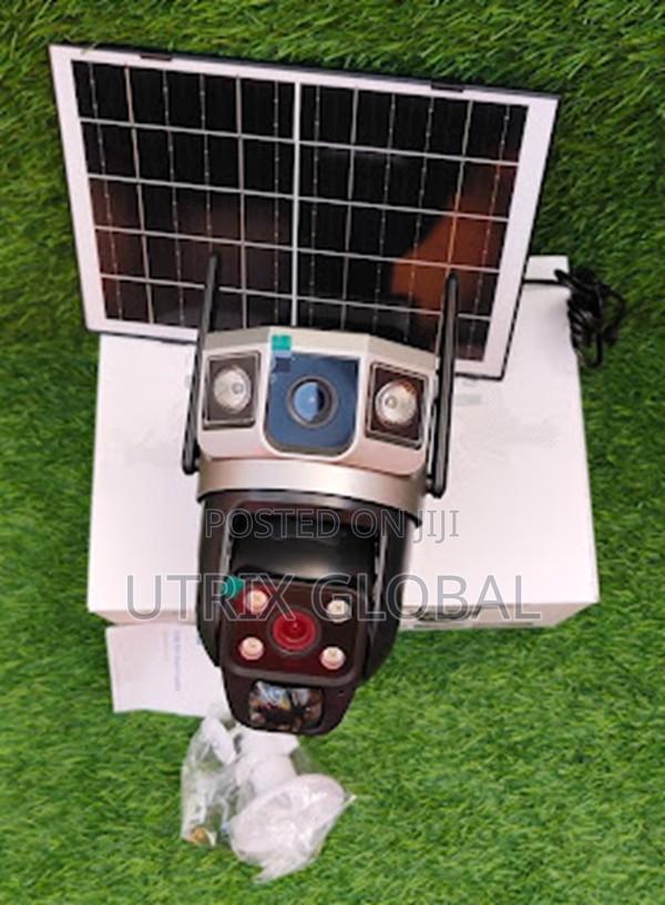 V380 Pro Solar Dual Lens 4g Outdoor Cctv Camera