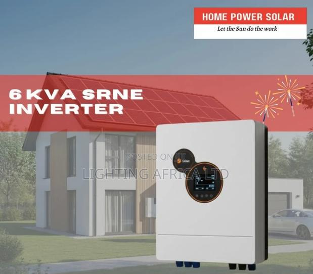 6kva - 48v Smart Srne Hybrid Solar Inverter