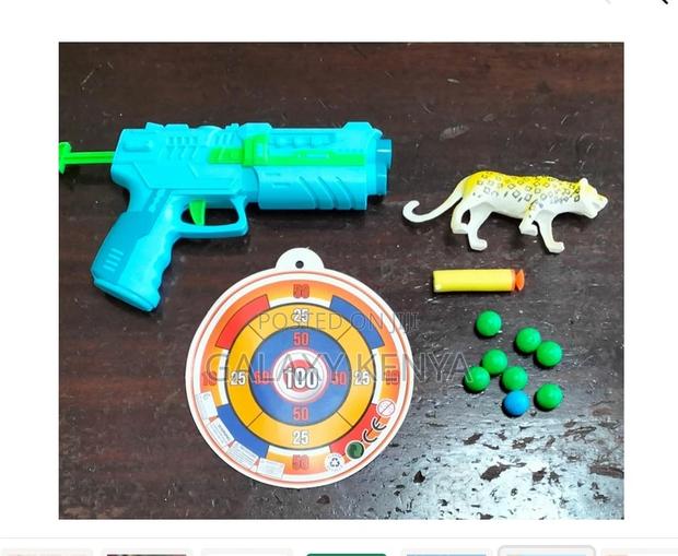 Kids' Toy Gun With Simulation Structure and Target - thumbnail 7