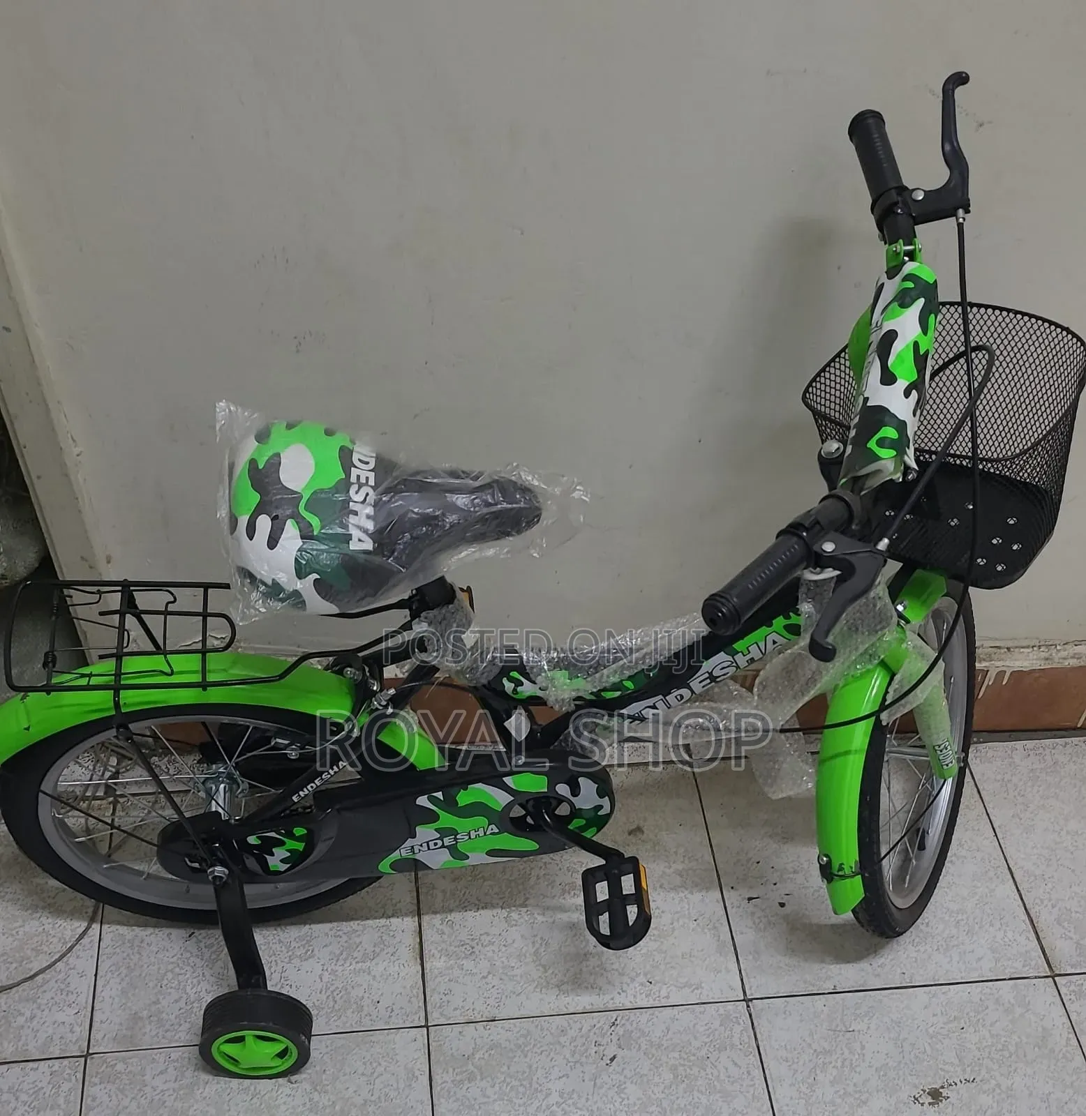 Bike Size 16 Green Color