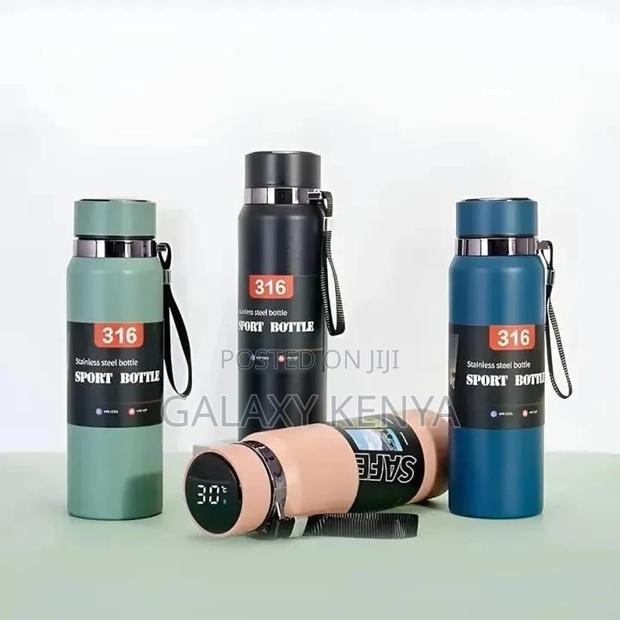 800ml Vacuum Insulated Temperature Flask, Portable Vacuum Flask - thumbnail 3