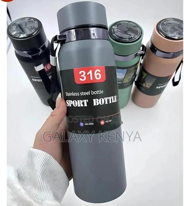 800ml Vacuum Insulated Temperature Flask, Portable Vacuum Flask - thumbnail 4
