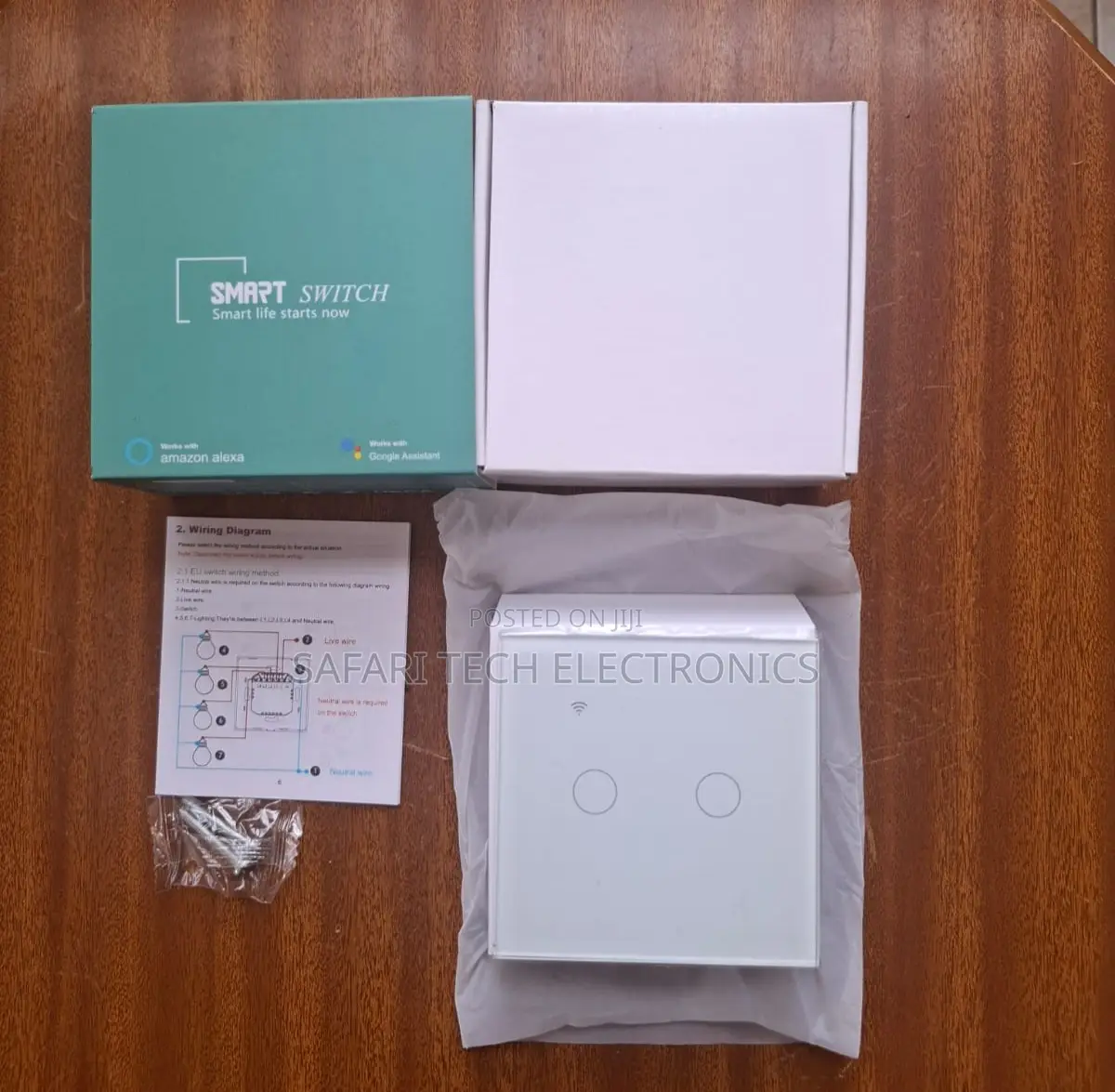 Smart Switch Works With Alexa and Google Assistant With Neutral