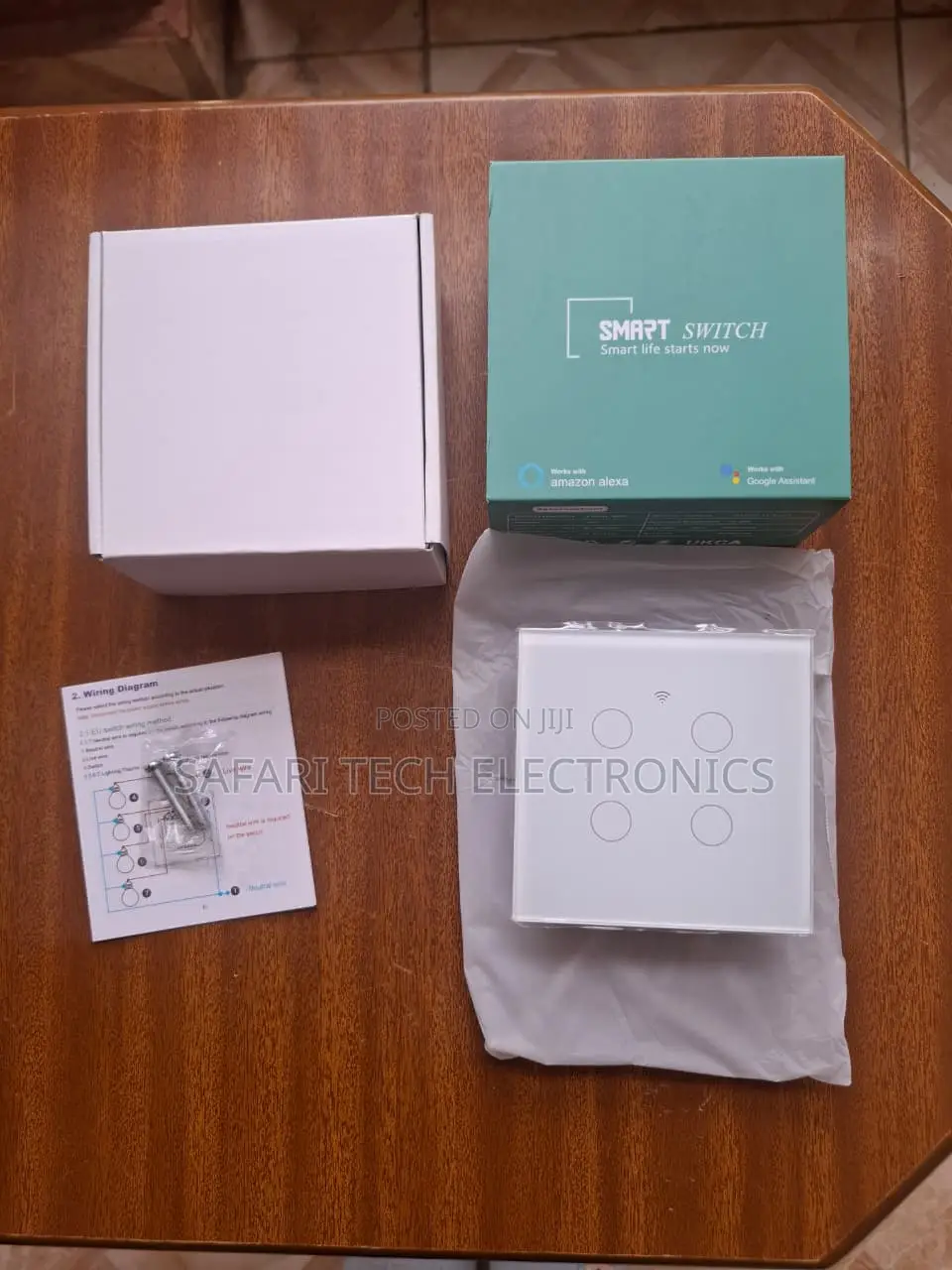 Smart Switch Works With Alexa and Google Assistant With Neutral
