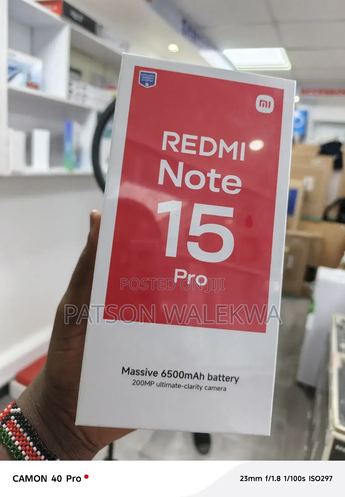 New Xiaomi Redmi Note 15 Pro 256 GB Black