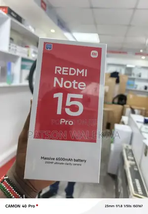 New Xiaomi Redmi Note 15 Pro 256 GB Black