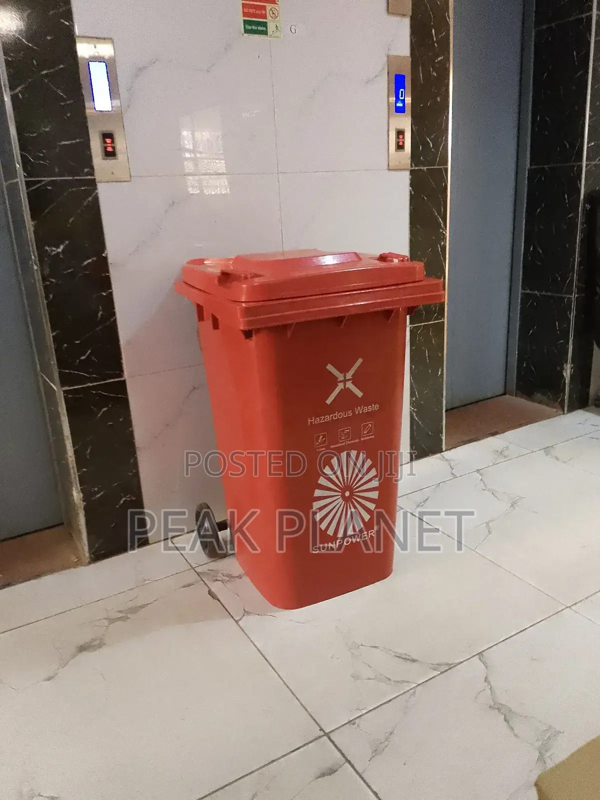 240 Litre Waste Bin With Wheels – Heavy Duty