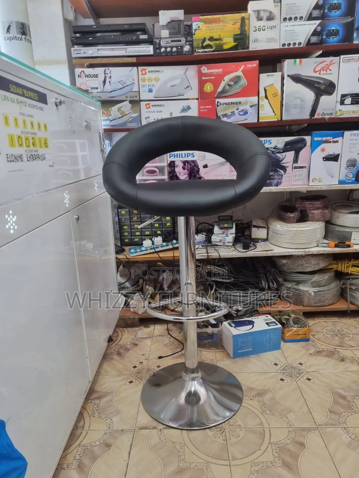 Counter Stool (Black)