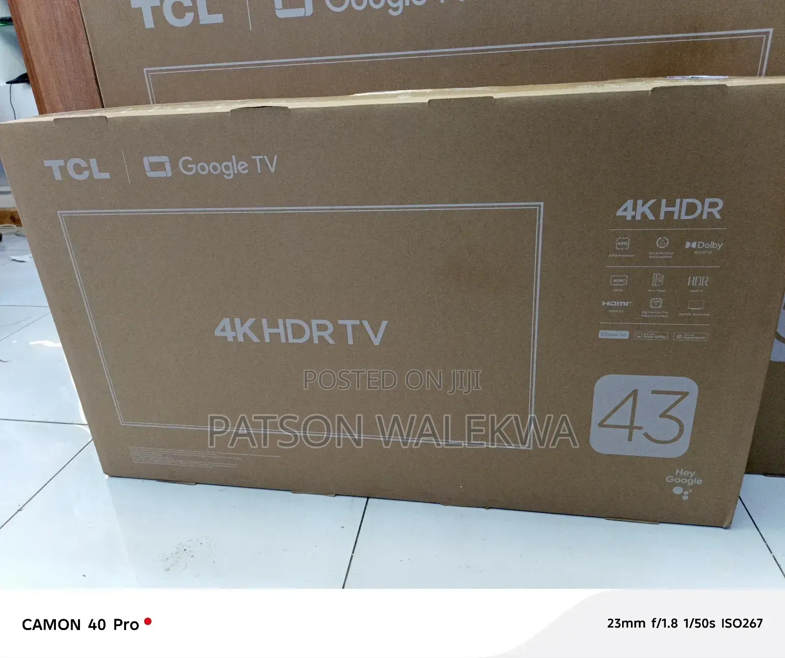 TCL V6c 43 Inch Direct Led HDR Smart Tv