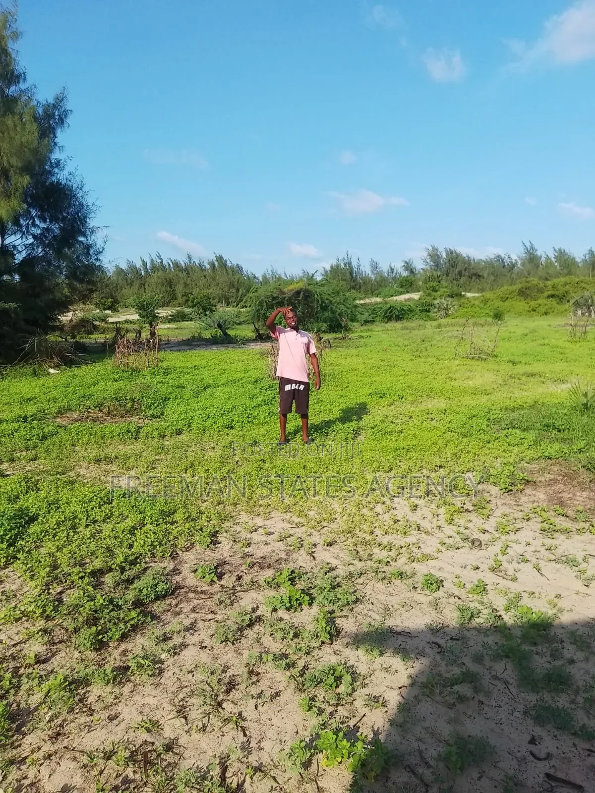 Beach Plot Second Row Near Kilimandogo Residence