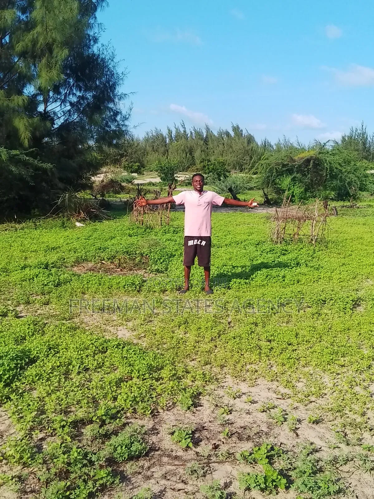 Beach Plot Second Row Near Kilimandogo Residence