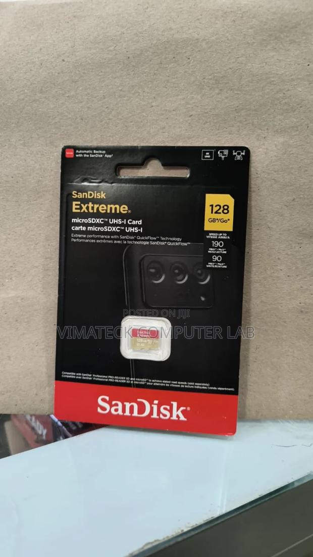 Extreme Pro Micro Sd 128gb/190mbs for Sale - main view