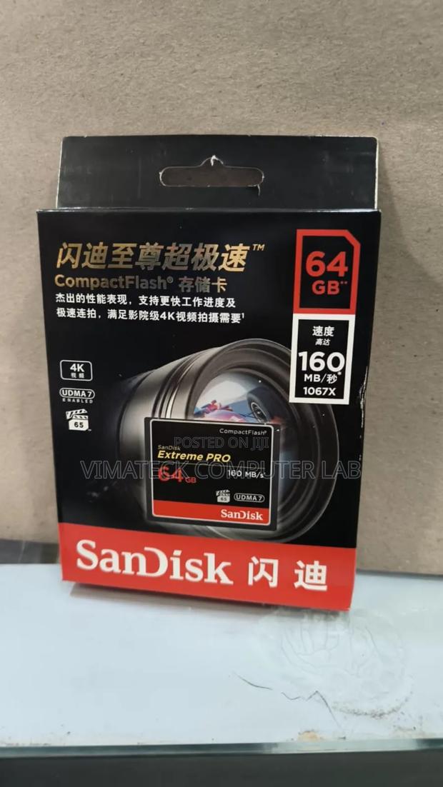 Sandisk Extreme Pro Cf Card 64gb/160mbs - main view