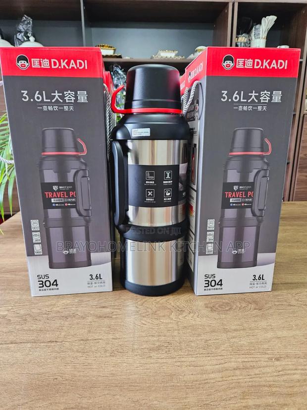 Kd Carpto Vacuum Flask;
3.6 Litres